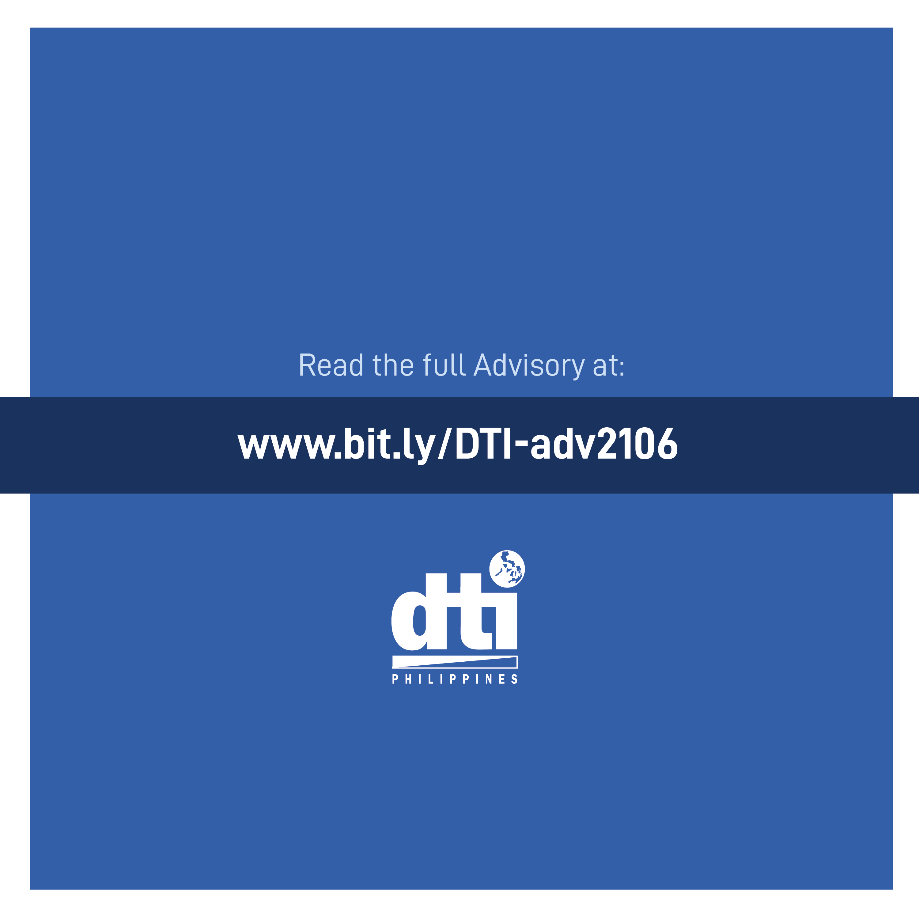 DTI Advisory 21-06